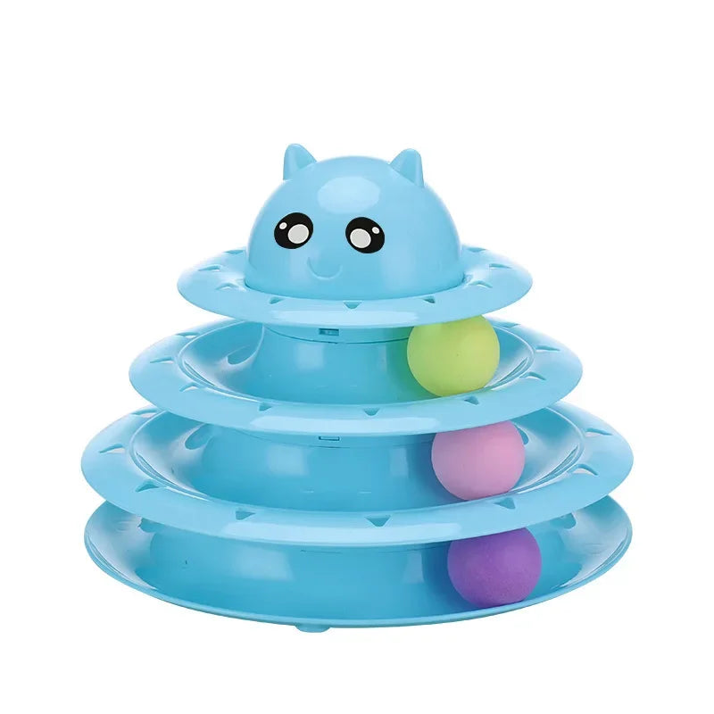AEDGCN Interactive Cat Toy Tower For Pets Smart Paw Toy