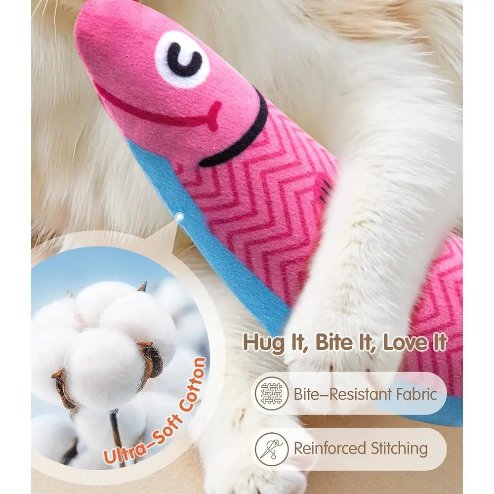 Catnip And Silvervine Cat Toys 5000mg A Plus Interactive Kickers For Indoor Cats