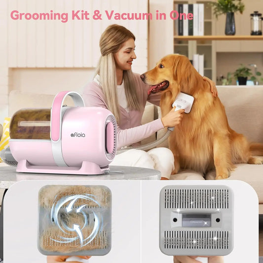 6 in 1 Dog GroomingKit Pro Pet Vacuum for Shedding