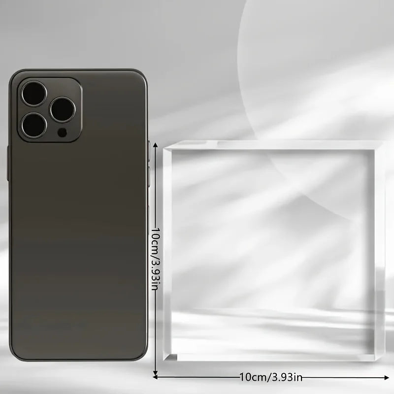 2D Flat Acrylic Pet Memorial Gift Rainbow Bridge Paw Print