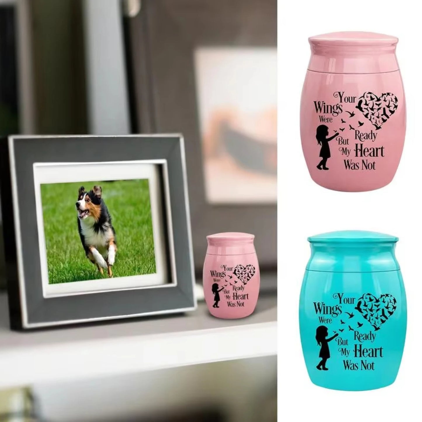 Personalized Mini Pet Urn Cremation Memorial For Small Animals