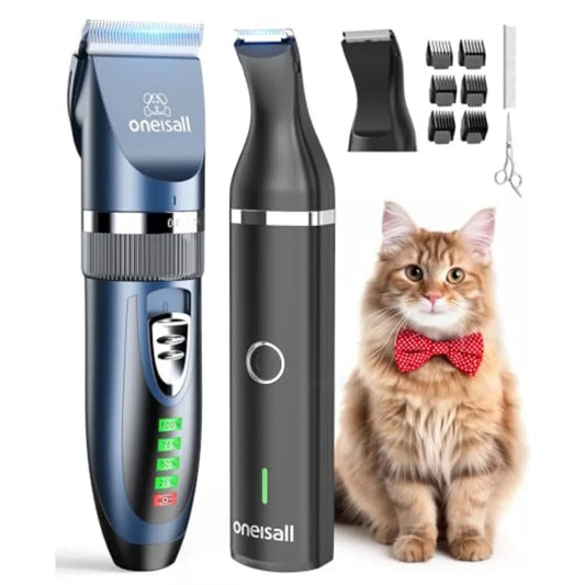 Cat Grooming Kit Clippers And Paw Trimmer For Matted Hair