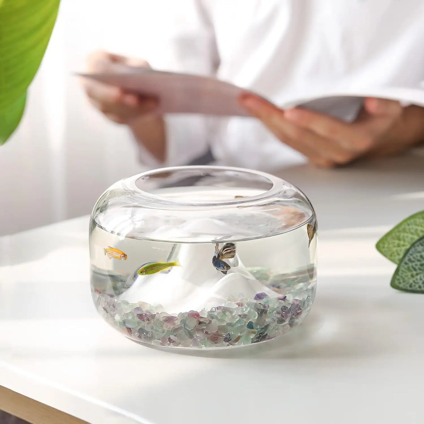 Hign-concerned Crushed Quartz Crystal Chips For Craft Vases Aquarium Decor