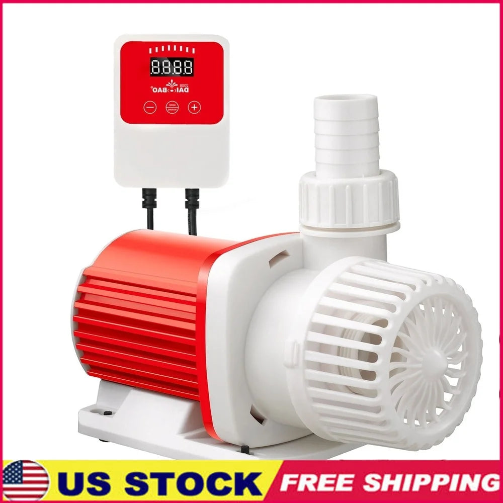 XMSJ 24V DC Eco Marine Aquarium Pump 1060 GPH Digital