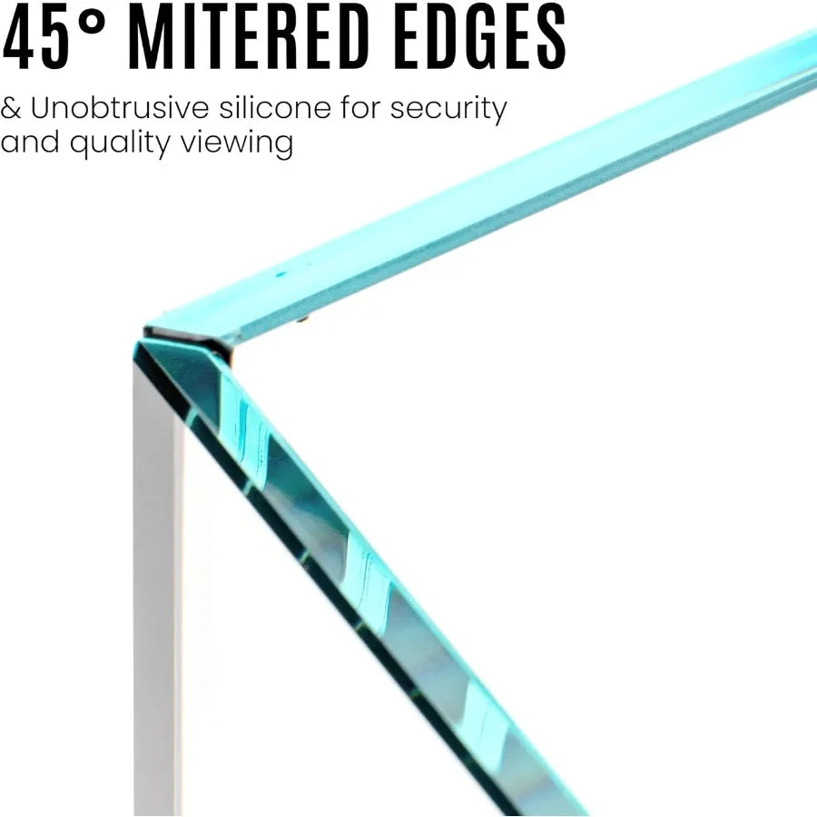 Hign-concerned Ultra Clear Rimless Aquarium With Low Iron Glass