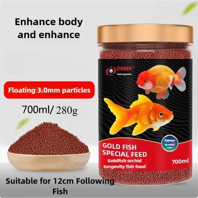 Deera Goldfish Food With Antarctic Krill And Probiotics
