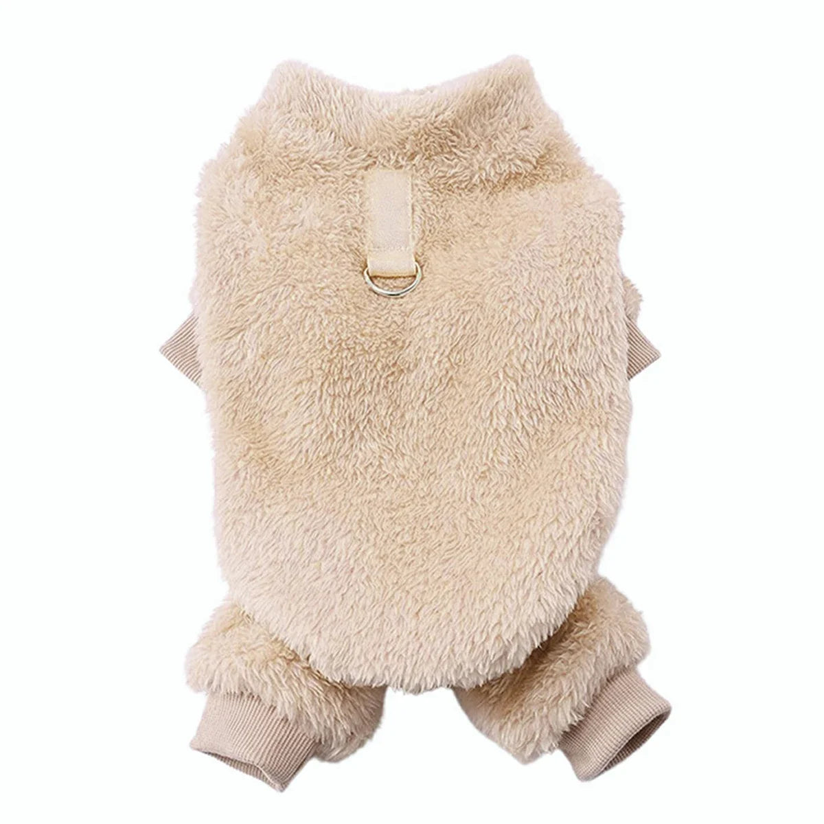 Winter Warm Flannel Dog Jumpsuit For Dogs And Cats