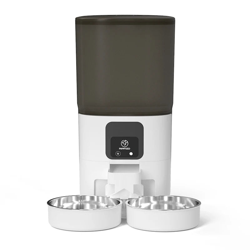 PAPIFEED Smart Double Bowl Automatic Pet Feeder With WiFi Timer