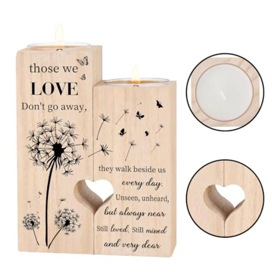 Bereavement Candle Holders Sympathy Gifts Condolence Memorial For Loved Ones