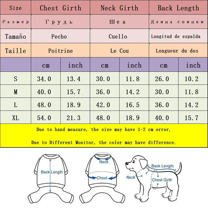 Warm Fleece Dog Coat With D-Ring For Small Dogs Cats