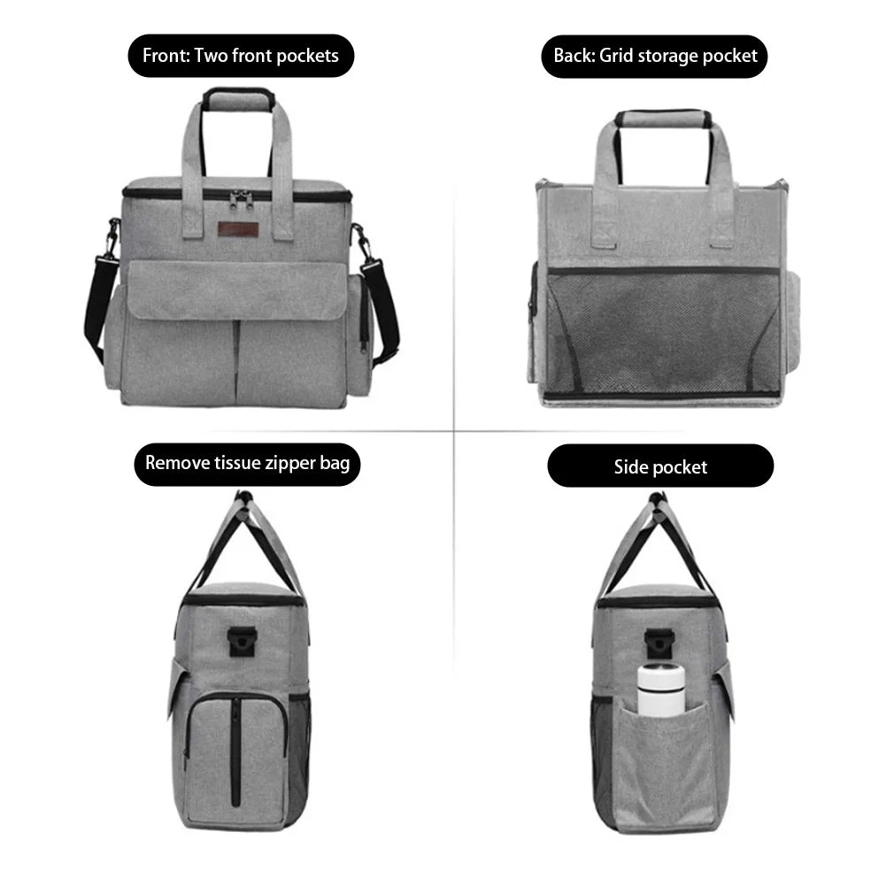 TWISTER.CK Dog Travel Backpack With Food Bags Placemat And Bowls