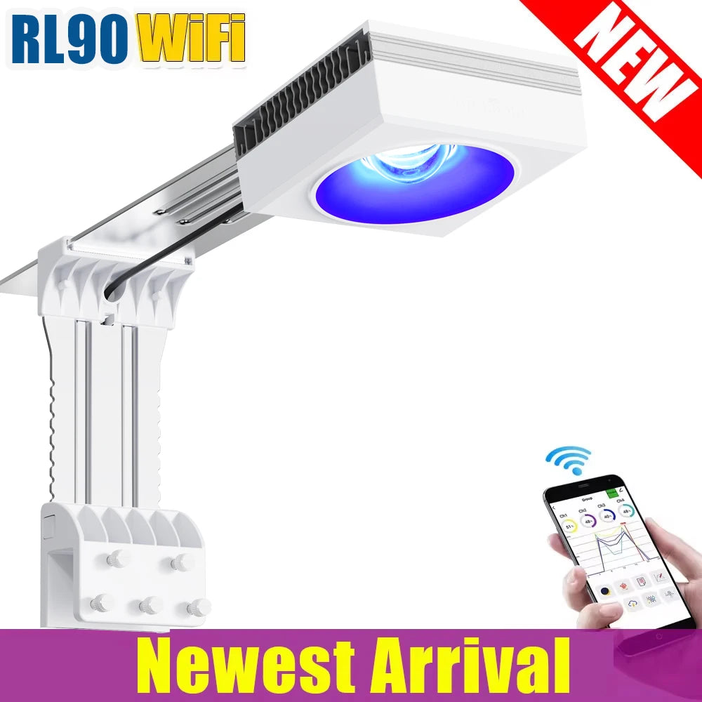 PopBloom RL60 RL90 WiFi Aquarium LED Lighting App Control