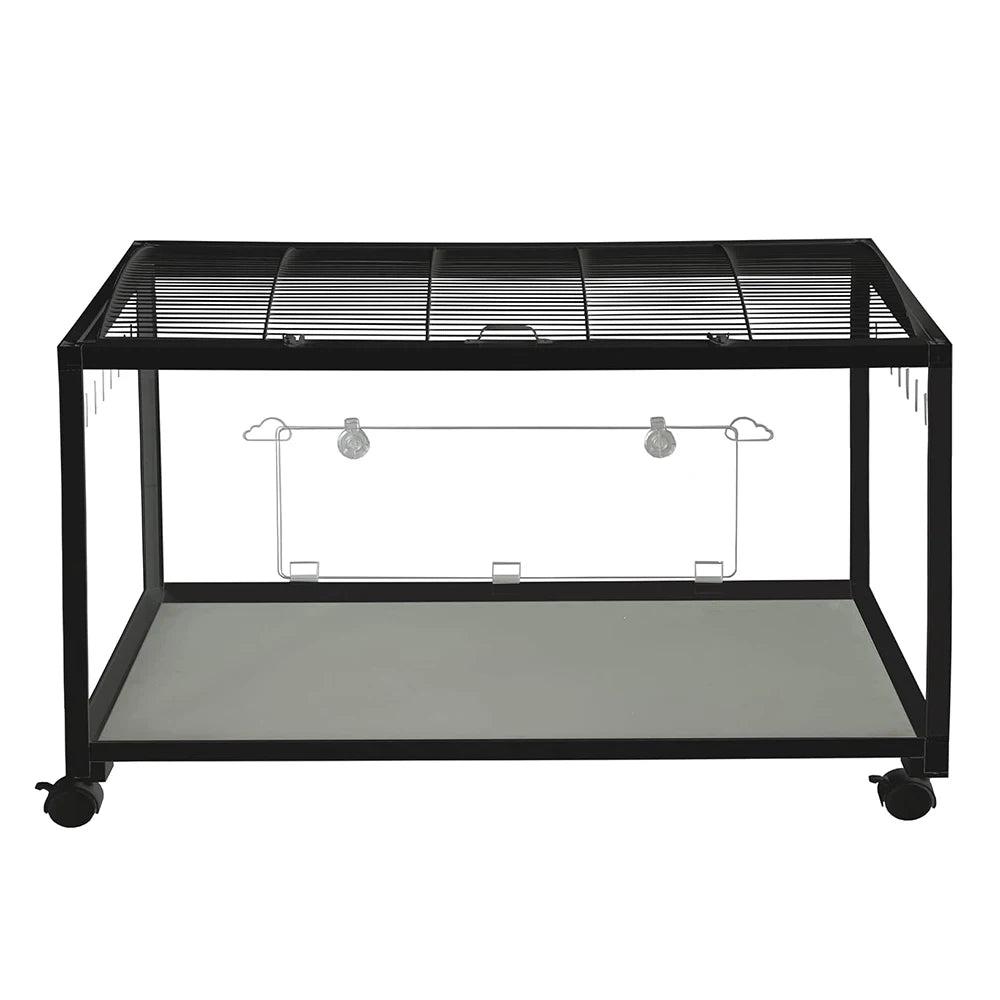 Guangdong Plastic Metal Mouse Cage With Wheels For Small Animals