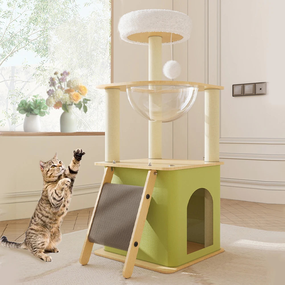 Shunmaii Cat Tree Condos And Scratching Posts Four Tiers