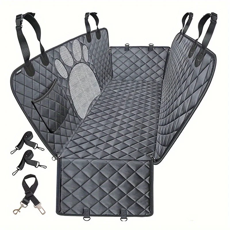 Dog Seat Cover Hammock Car Backseat Protector Waterproof Anti Slip