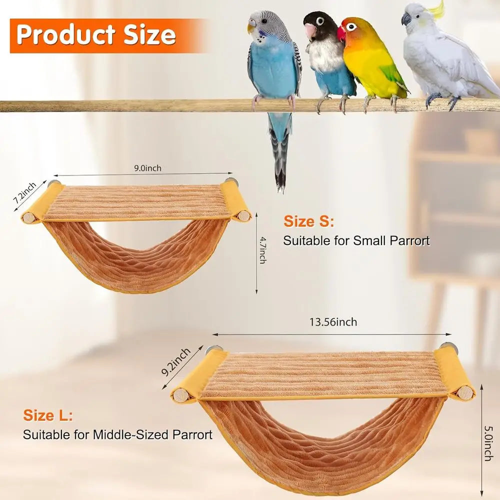 Winter Warm Bird Nest Bed Hammock For Parakeet Budgie Cockatiel