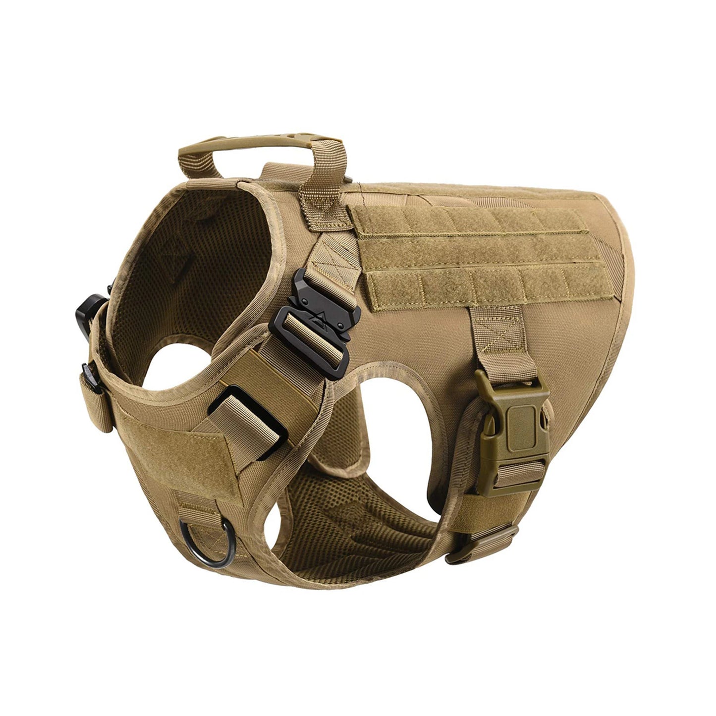 PETRAVEL CN Tactical Dog Harness Vest With Molle Pouches