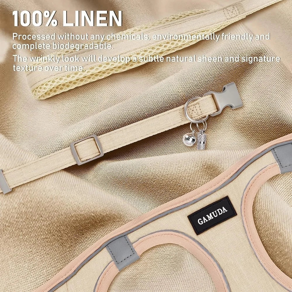 CN Fujian No Pull Step In Reflective Harness Set Dogs