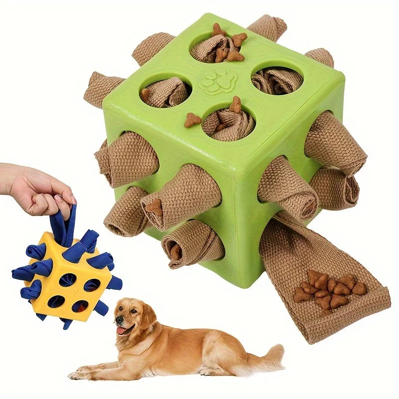 Interactive Dog Puzzle Toy Slow Feeder Mat Treat Dispenser