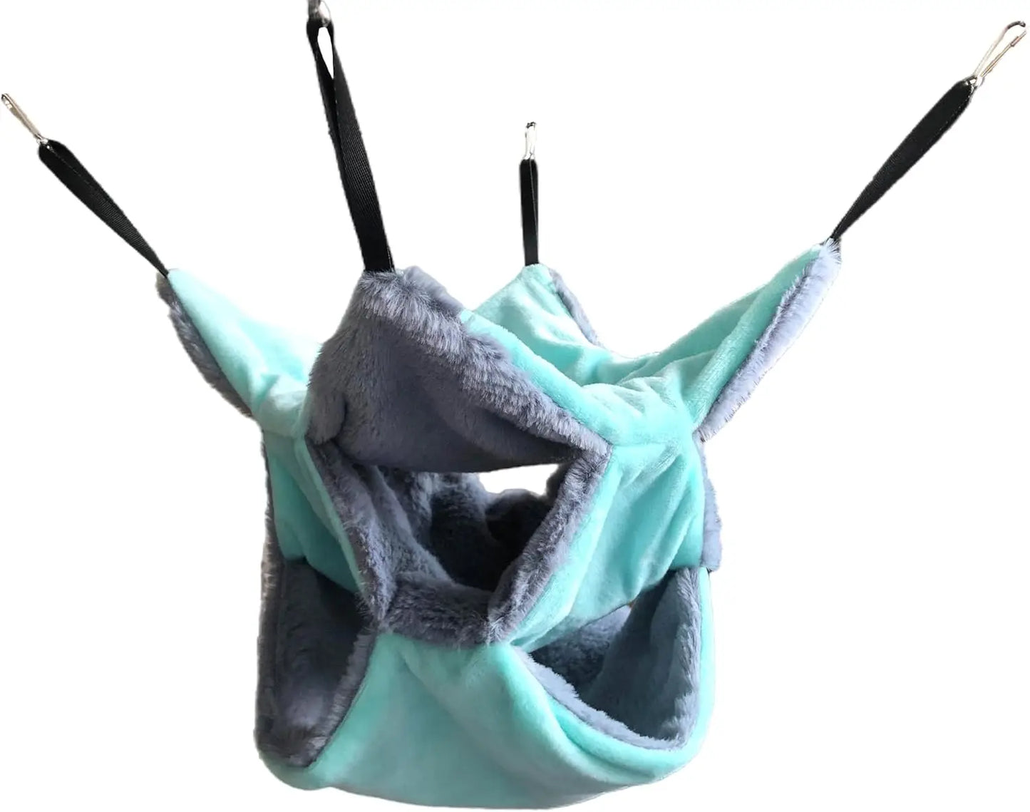 Zhejiang UltraSoft Microplush Small Animals Triple Bunkbed Hammock Hideout Haven