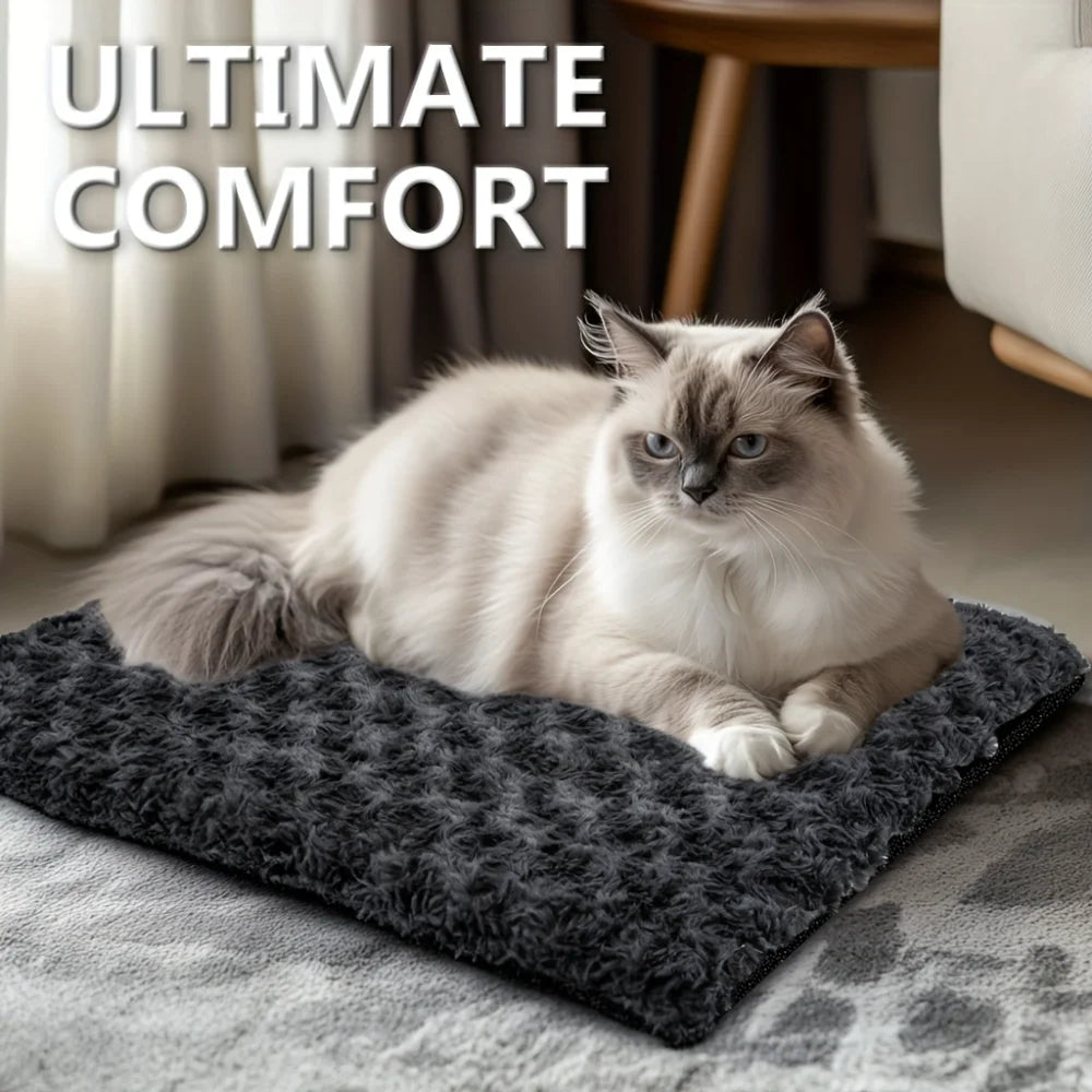 Self Heating Pet Pad For Cats And Dogs Washable Durable