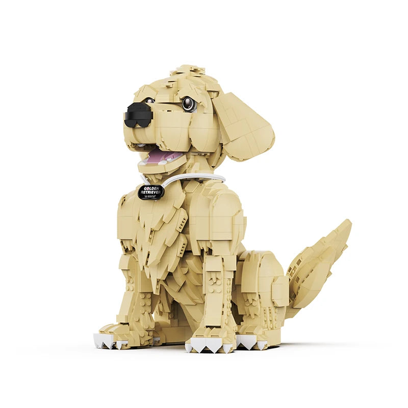 Golden Retriever 1754 Pieces Building Blocks Collection PremiumQuality ABS Thermoplastic