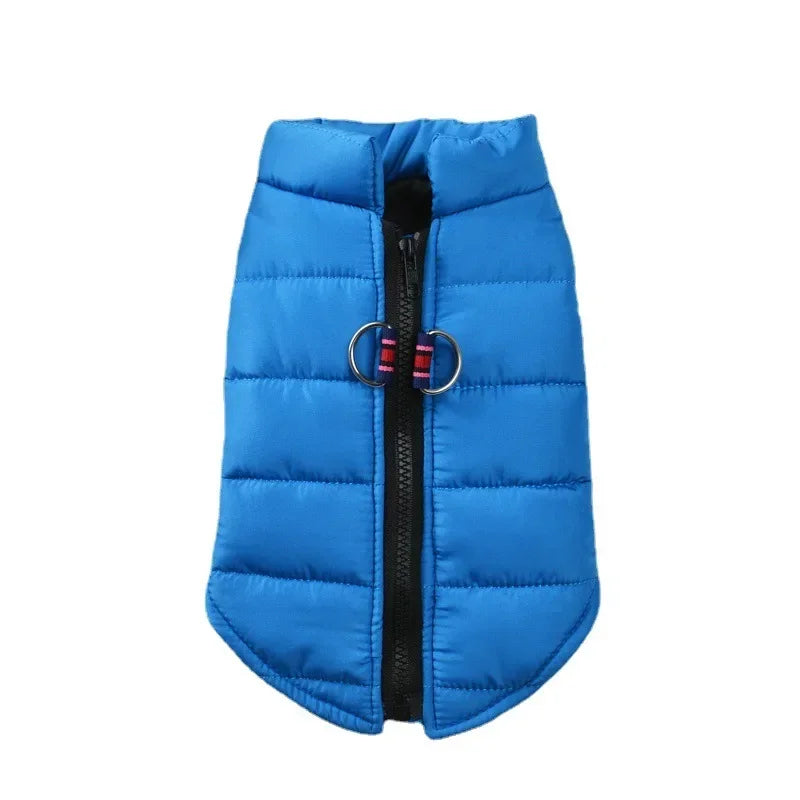 Winter Warm Pet Coat For Small Dogs And Cats Padded Windproof Jacket