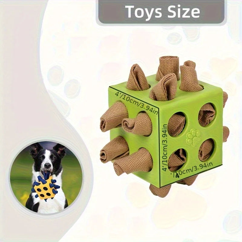 Interactive Dog Puzzle Toy Slow Feeder Mat Treat Dispenser
