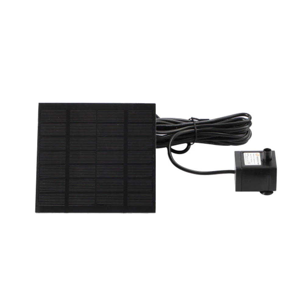 Hign-concerned Solar Panel Powered Water Pump with Nozzles