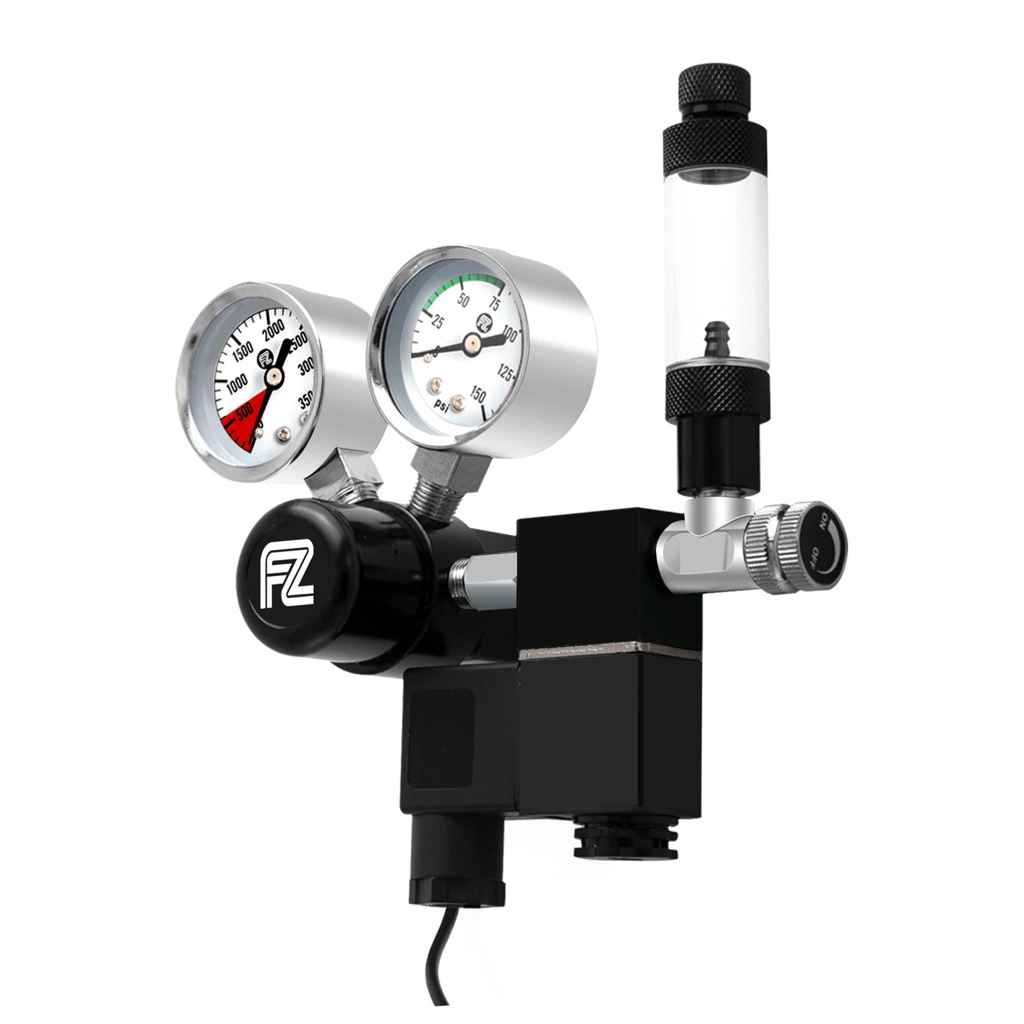 High Concerned CO2 Regulator DC Solenoid With Dual Gauge