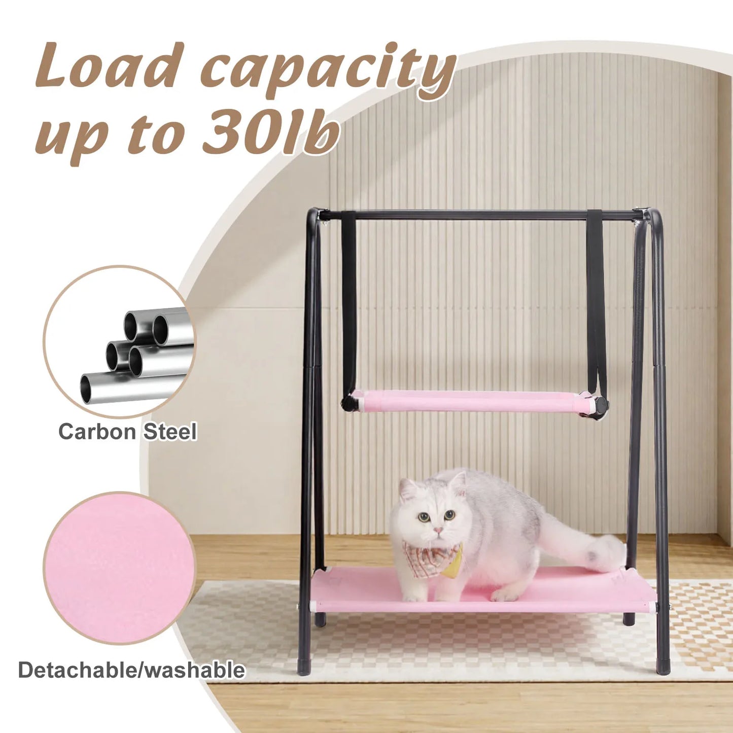 Wedyvko Cat Nest Hammock Bed Moisture Proof Washable Cradle