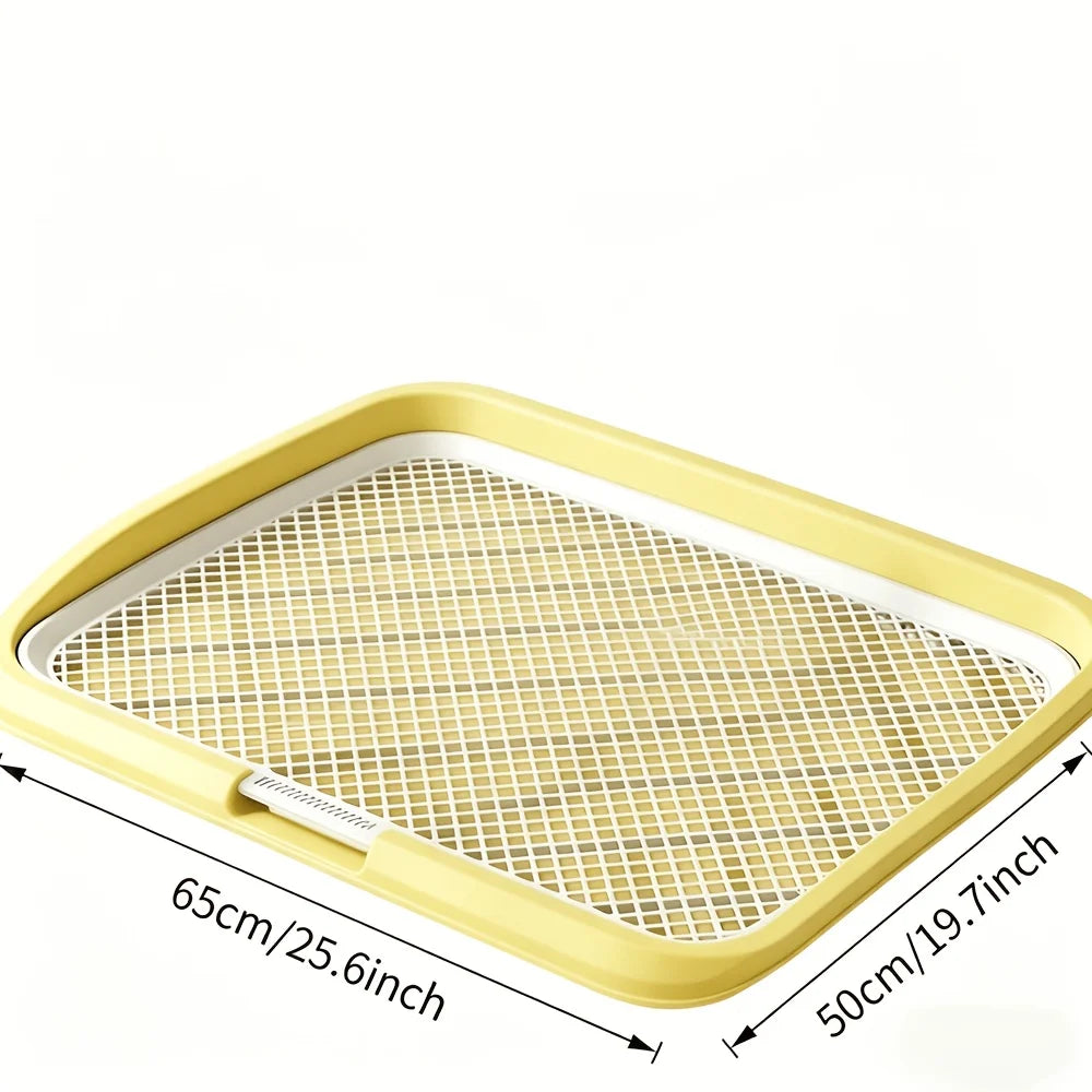 Nordara Dog Potty Tray With Removable Grating Leakproof Indoor Toilet