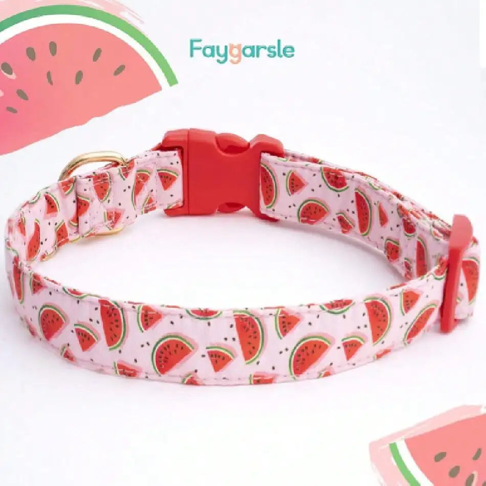 Floral Dog Collar With Flower Design For Girls Female Dogs