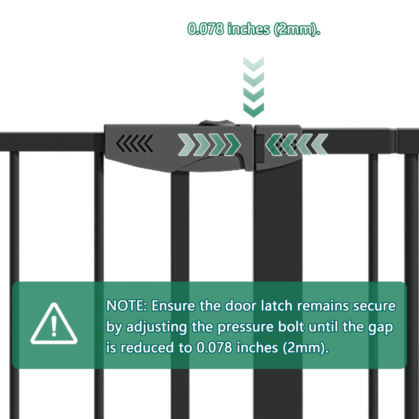 Walk Through Baby Gate With Cat Door For Stairs Safety