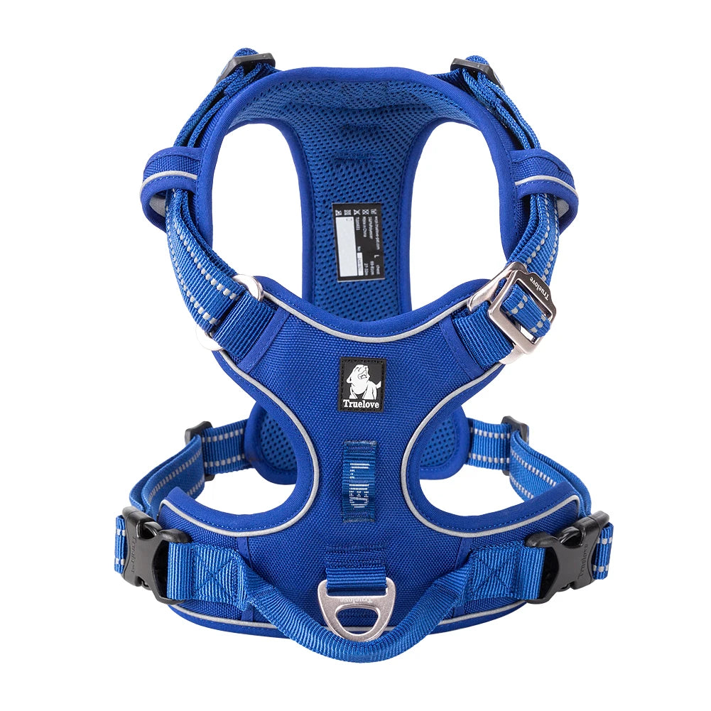 Winhyepet Reflective Training Dog Harness Nylon Padding Vest