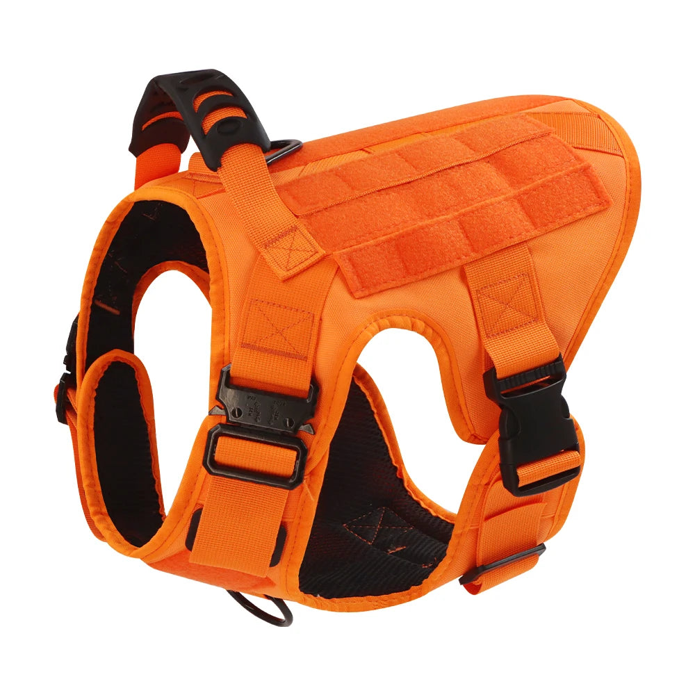 PETRAVEL Military Camouflage Dog Harness for Training