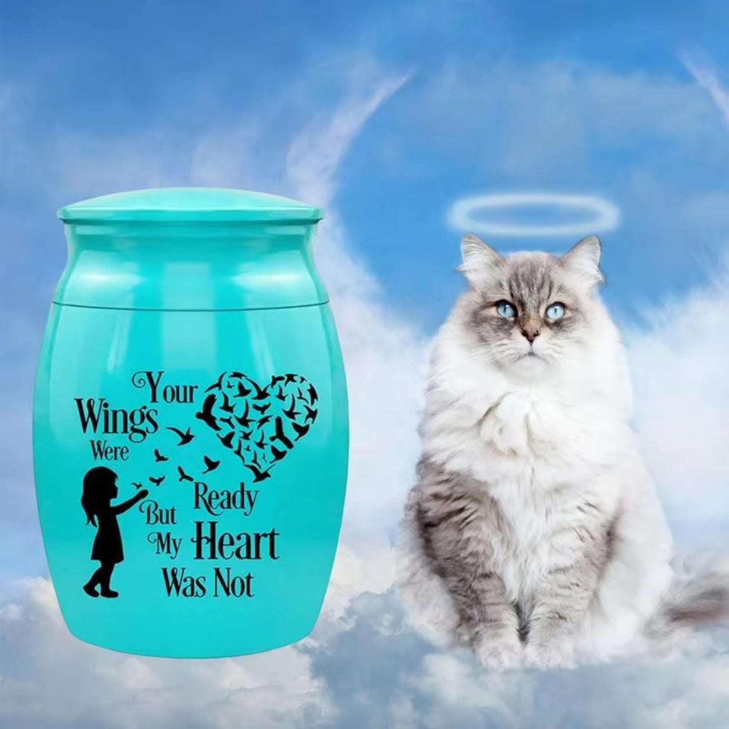 Personalized Mini Pet Urn Cremation Memorial For Small Animals