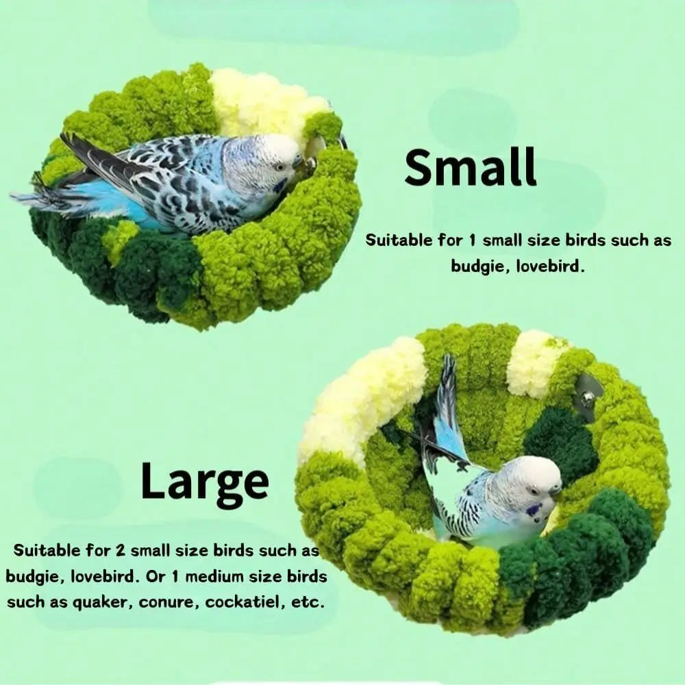 Iron Bird Nest for All Seasons Parrots and Budgies