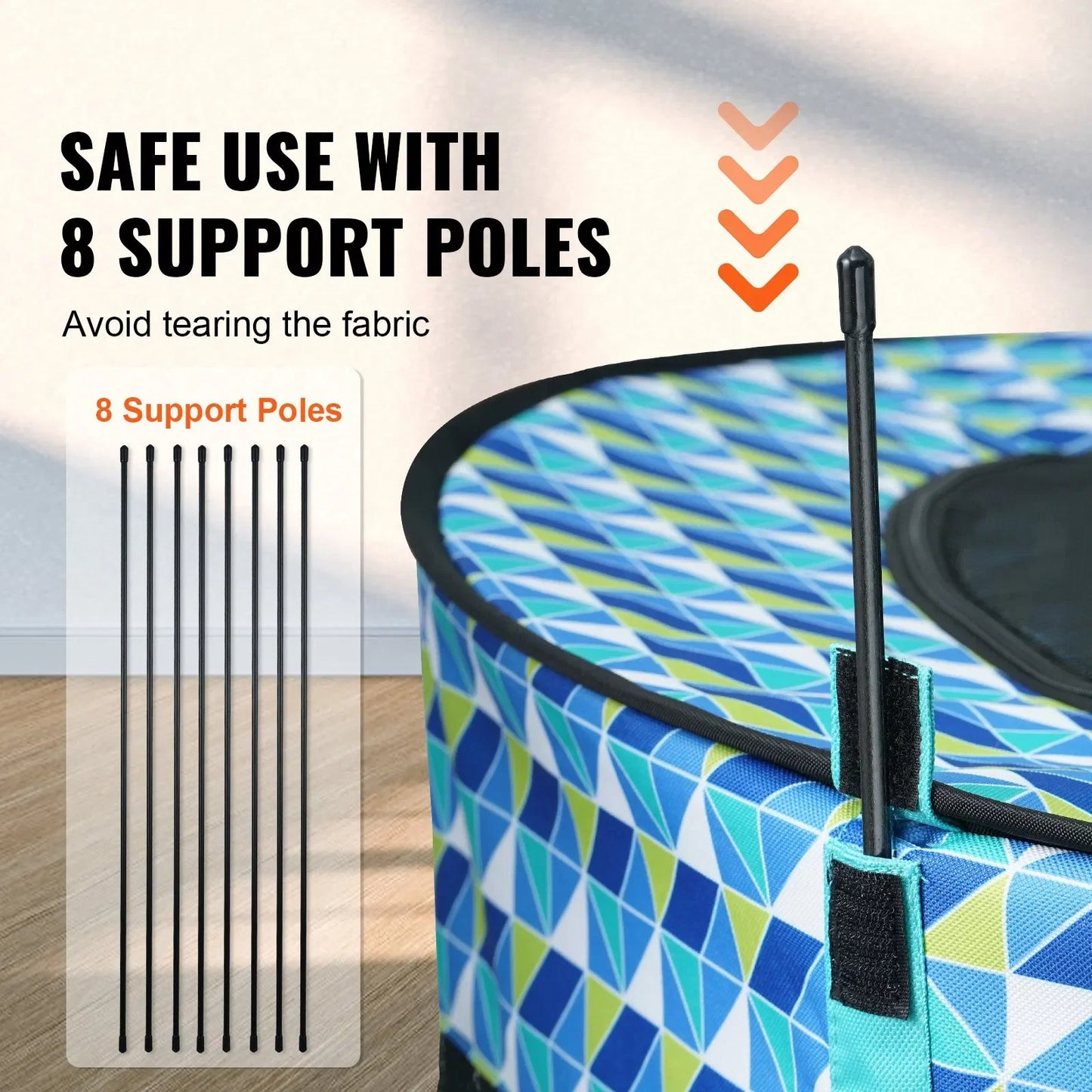 Hign Concerned Foldable Pet Playpen Portable Dog Crate