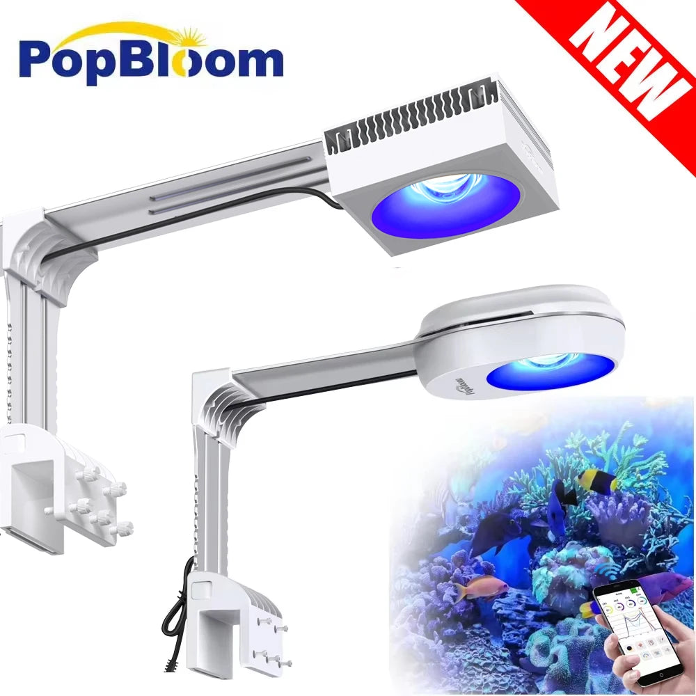 PopBloom RL60 RL90 WiFi Aquarium LED Lighting App Control