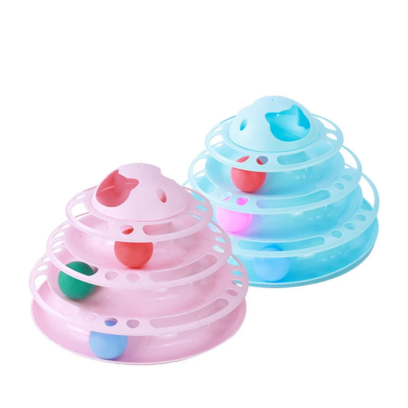 AEDGCN Interactive Cat Toy Tower For Pets Smart Paw Toy