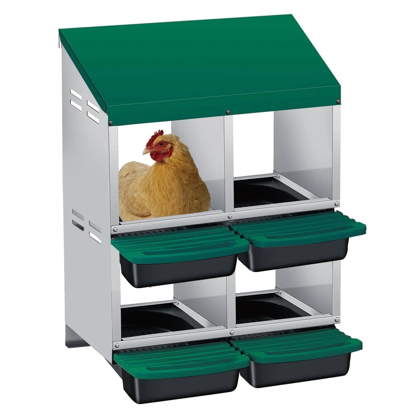 Twister CK Rollout Egg Collection Nesting Box Perch Wall Mount
