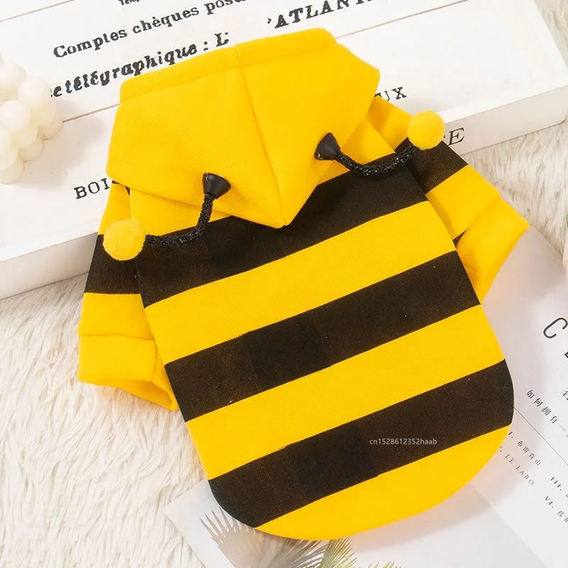 Winter Dog Hoodie Coat For Small Medium Dogs And Cats Cosplay