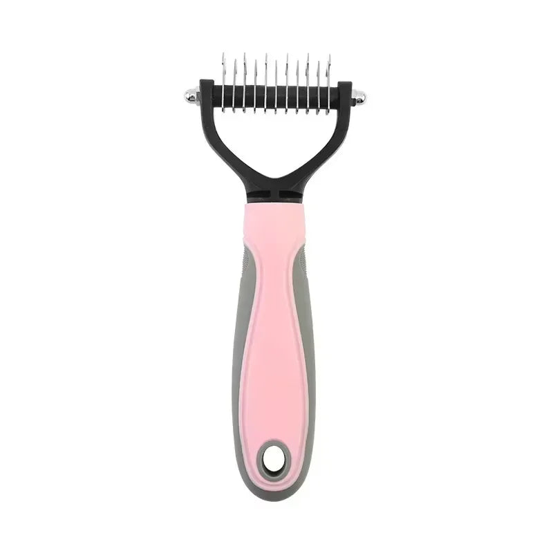 Double Sided Pet Grooming Brush For Dogs And Cats Removal