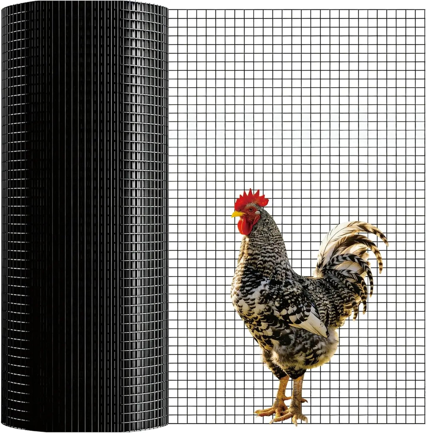 PVC Wire Mesh Roll Hardware Cloth For Poultry Coops