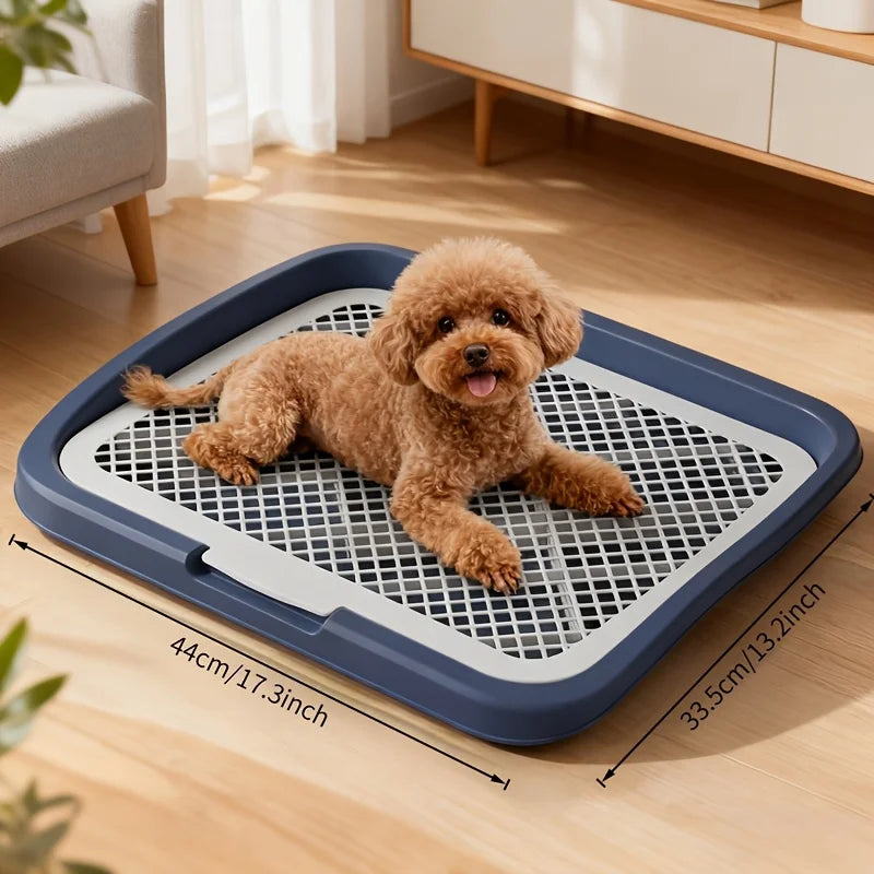 Nordara Dog Potty Tray With Removable Grating Leakproof Indoor Toilet
