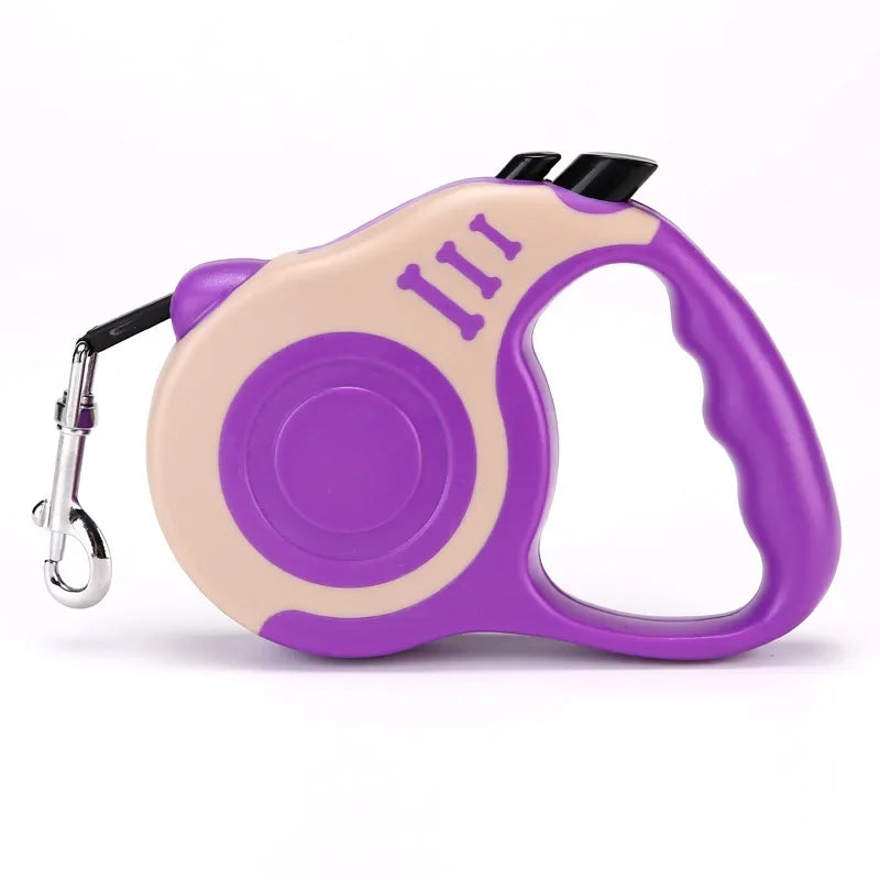 3M 5M Retractable Dog Leash Auto Flexible Rope Belt
