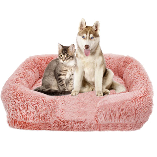 Thickened Orthopedic Dog Bed With Egg Sponge And Washable Cover