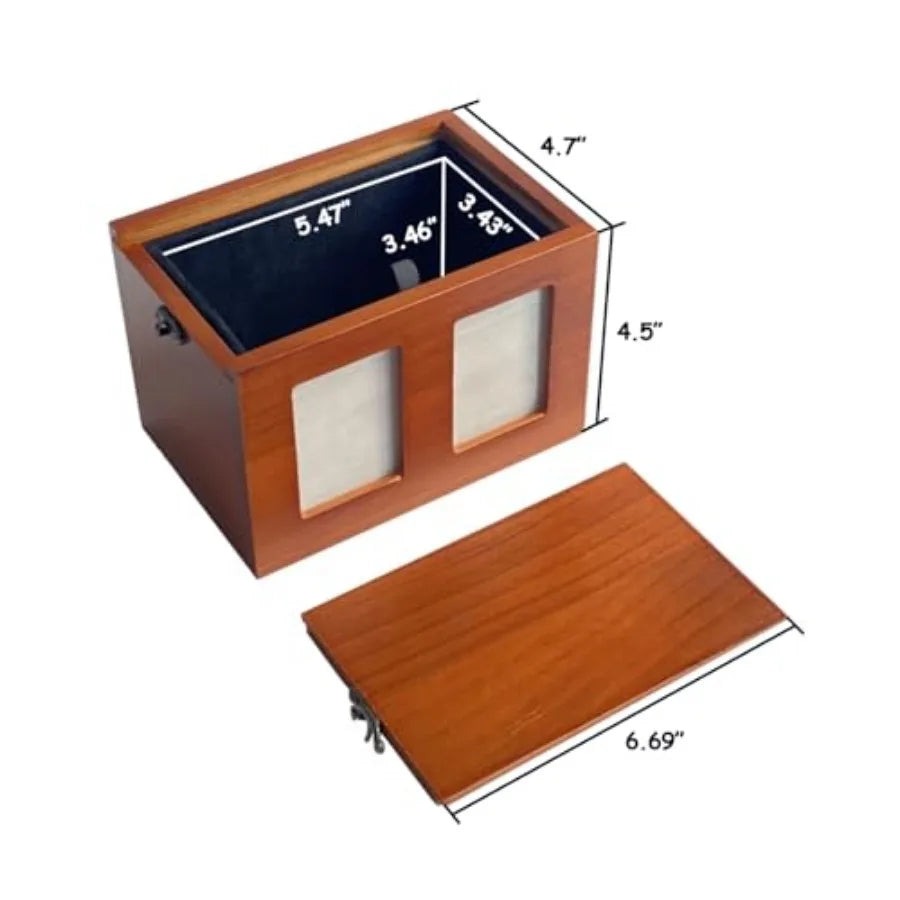 Pet Urn With Photo Frame For Dog Cremation Memory Box