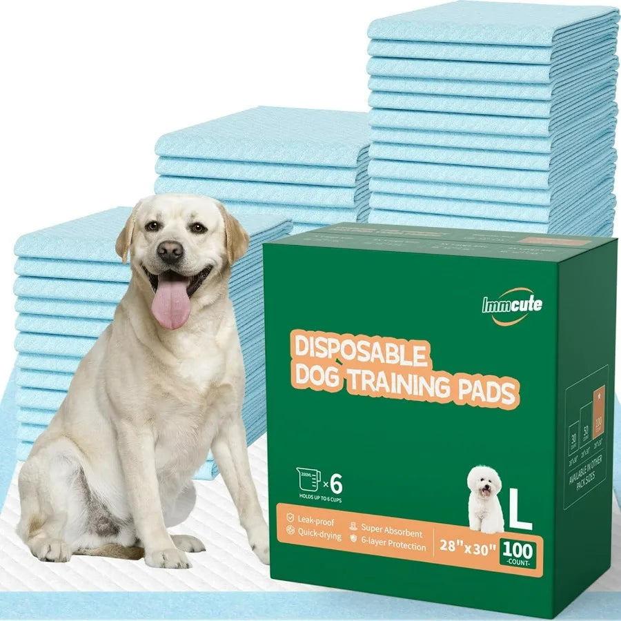 Hign-concerned 100 Count Pee Pads for Dogs and Puppies